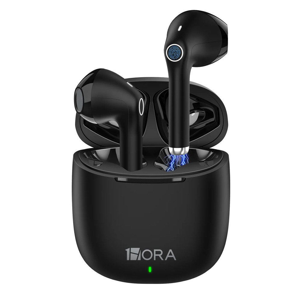 Fone de Ouvido Sem Fio 1Hora Aut201n Bluetooth 5.3 Preto