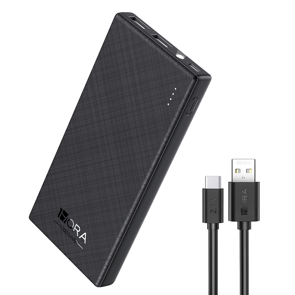 Carregador Portátil 1Hora PowerBank Pd20W 10000mAh Preto