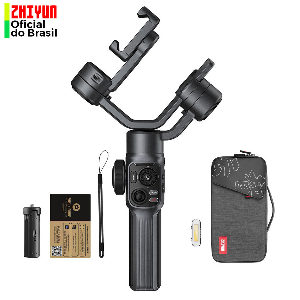 Estabilizador Zhiyun Smooth 5 Combo Cardan para Smartphone