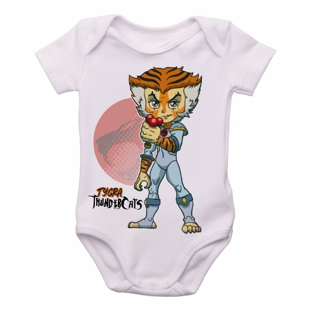 Body nenê roupa bebê Thundercats Tygra