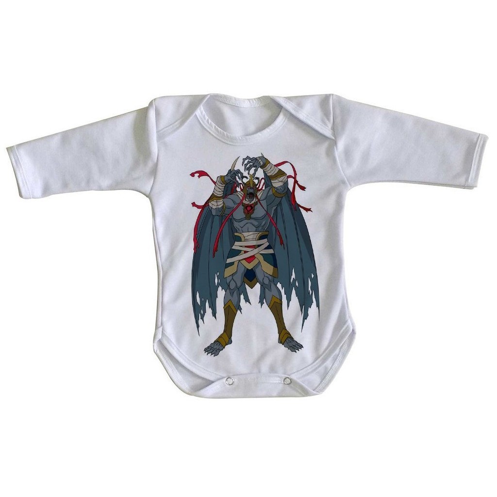 Body nenê roupa bebê manga longa Thundercats Mumm Ra