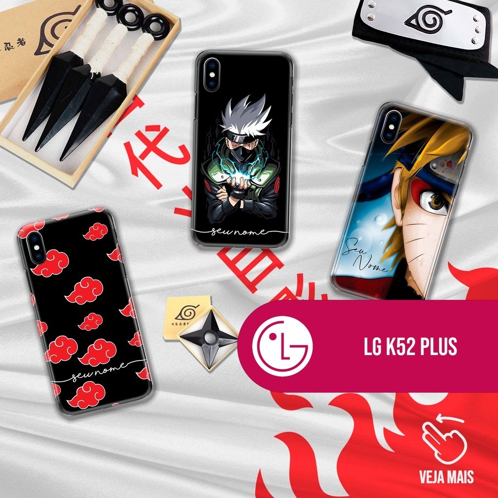 Capa Capinha Case - LG K52 Plus - Naruto