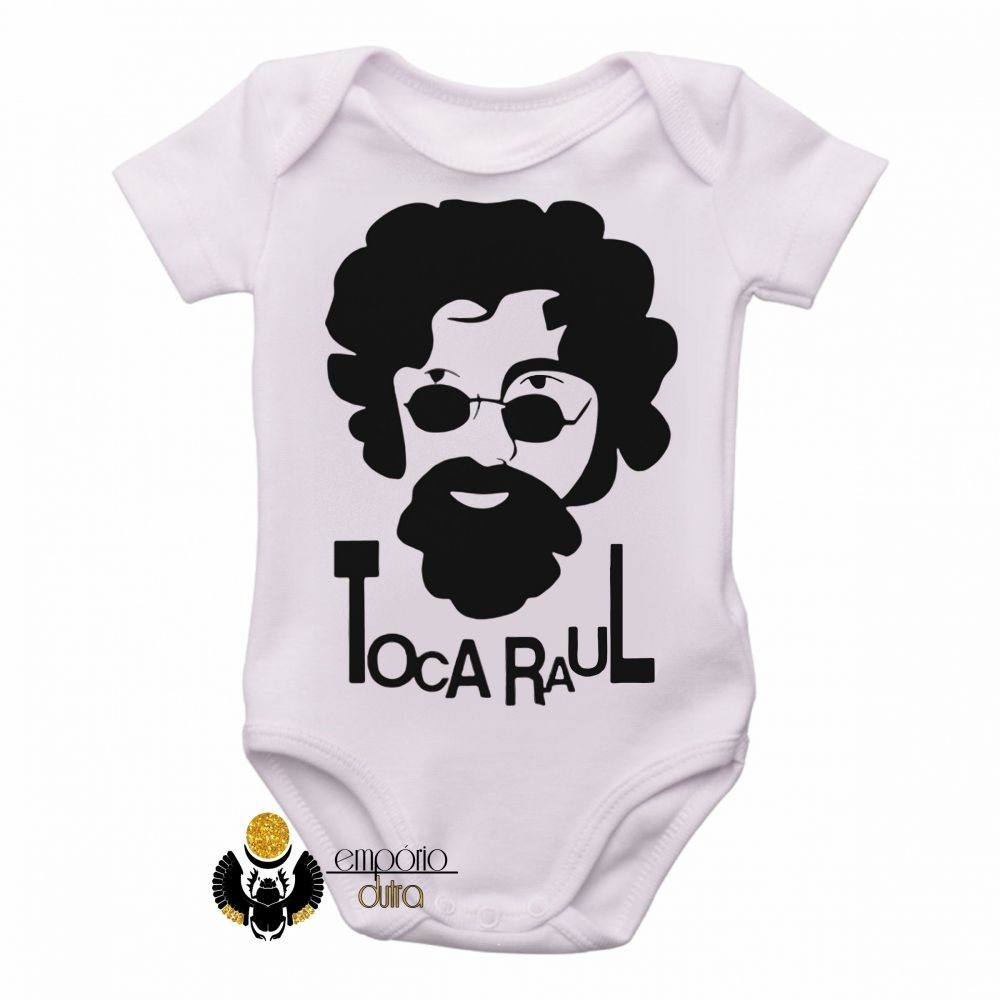 body nenê roupa bebê Toca Raul seixas rock brasil