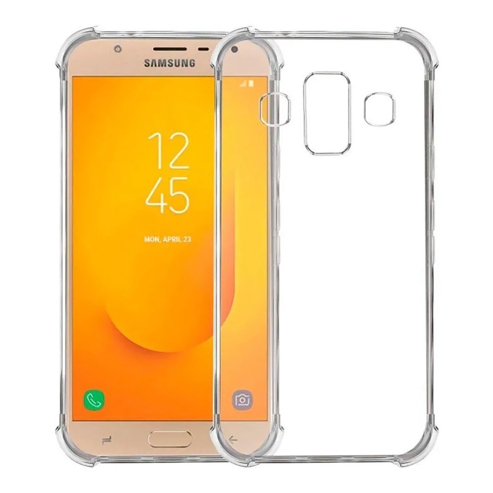 Capa Capinha - Galaxy J7 Duo - Anti Impacto Reforçada TPU Transparente