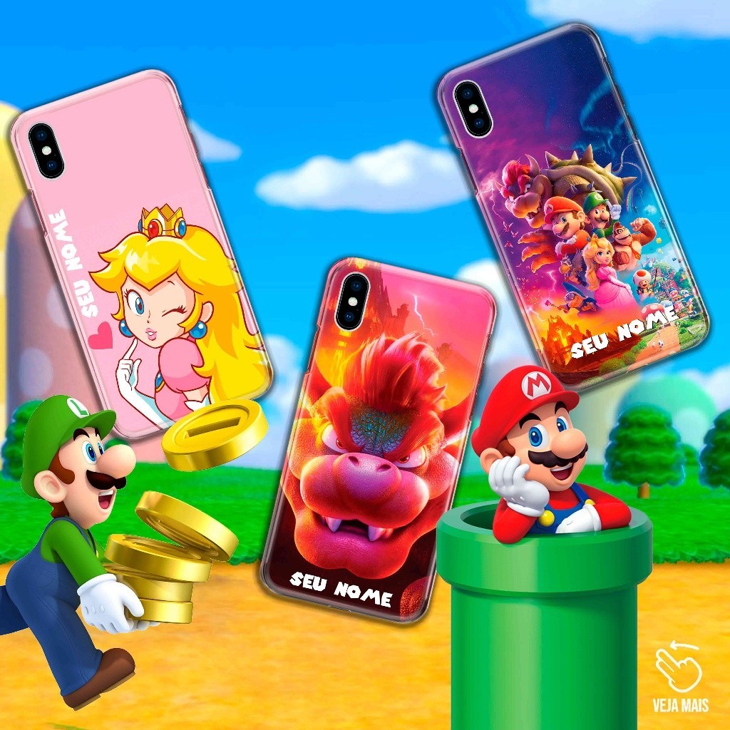 Capa Capinha  - Galaxy J2 Prime - Super Mario Bros