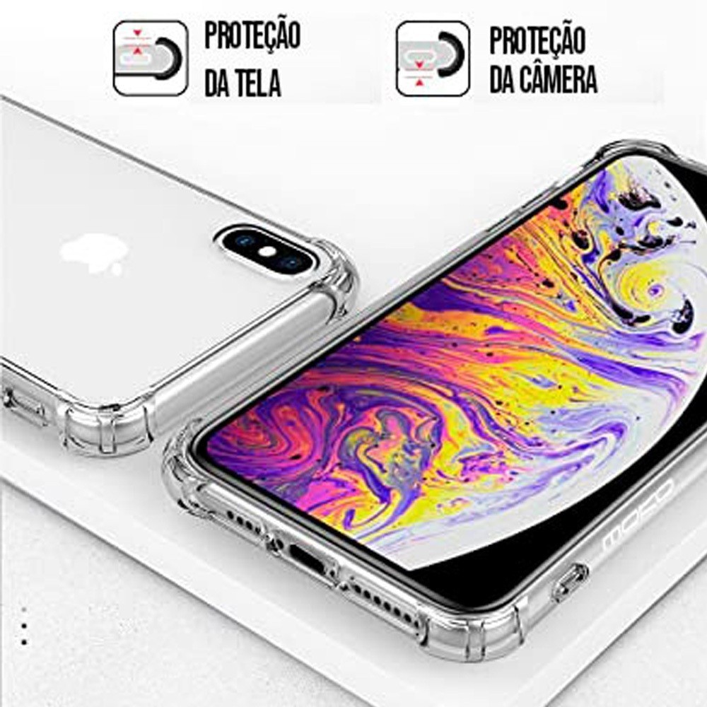 Capa Capinha - Galaxy A73 5G - Anti Impacto Reforçada TPU Transparente — imagem 2 de 2