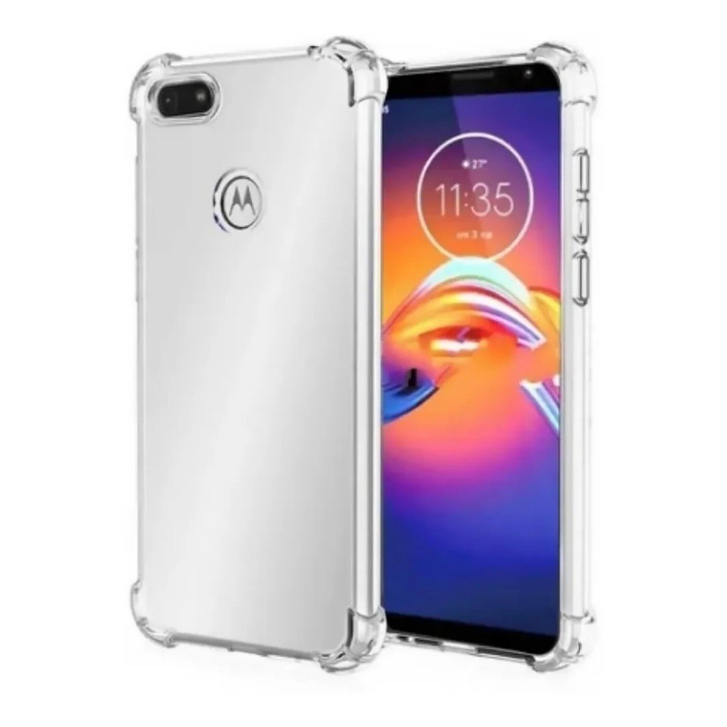 Capa Capinha - Moto E6 Play - Anti Impacto Reforçada TPU Transparente