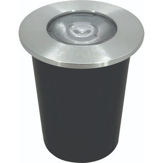 Balizador Led 1W De Embutir Branco Quente