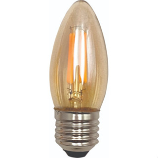 Lâmpada Vela Balao Filamento Decorativa Retrô Aaatop Âmbar em Oferta na Shopee