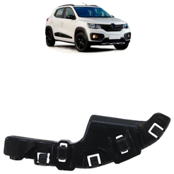 Suporte Guia Parachoque Dianteiro Kwid 2018 2019 2020 2021 Preto