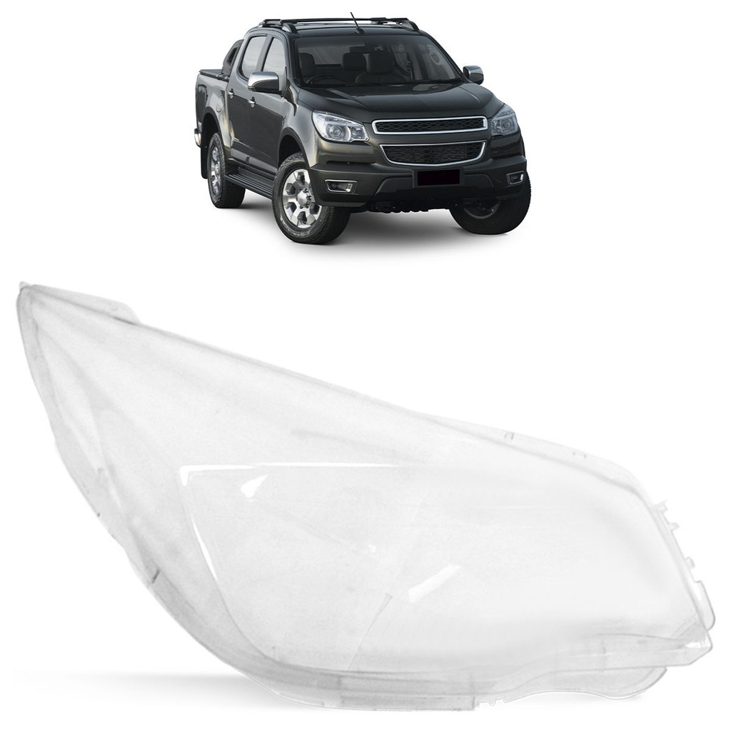 Par Lente Farol Dianteiro S10 2012 2013 2014 2015 2016 Transparente Lisa Acrilico em Oferta na Shopee