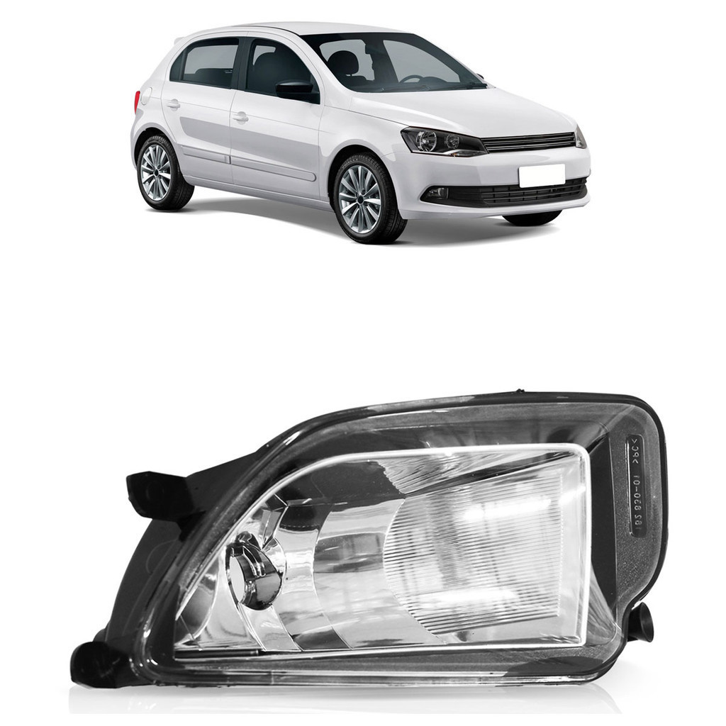 Par Farol de Milha Auxiliar Voyage G6 2013 2014 2015 2016 em Oferta na Shopee