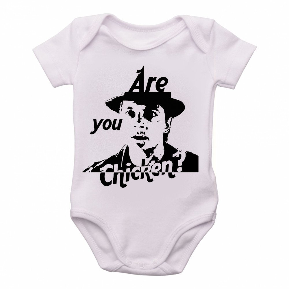 body nenê roupa bebê De volta para o futuro  Marty franguinho