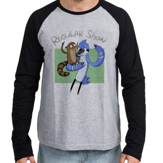 Camiseta Manga Longa blusa Apenas show Mordecai Rigby
