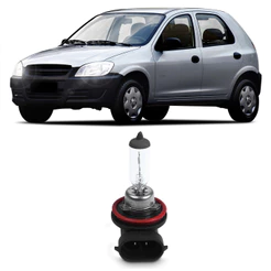 Par Lâmpada Automotiva Halogena H11 12V 55W