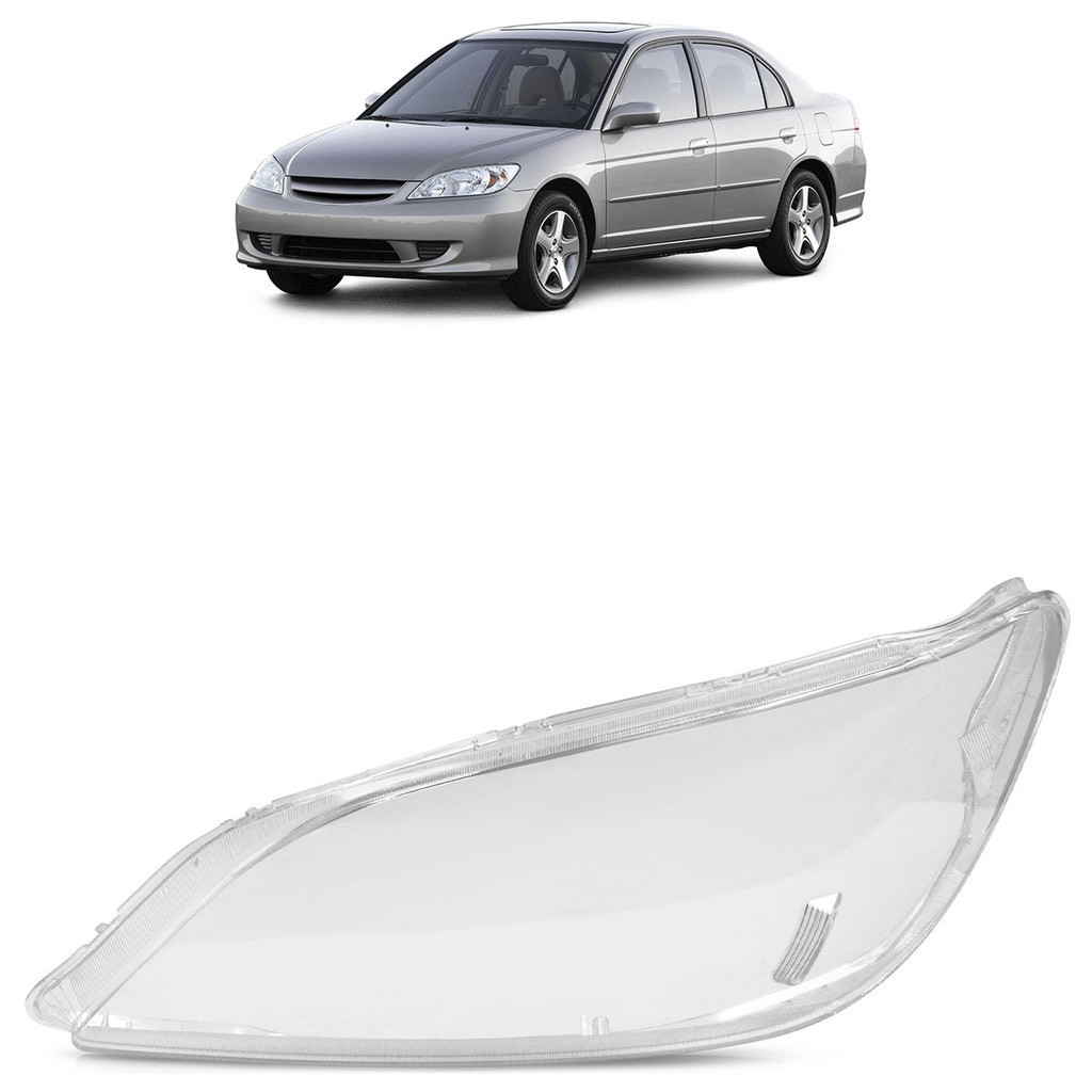 Lente Farol Principal Civic 2004 2005 2006 Lente Lisa Acrilico Transparente