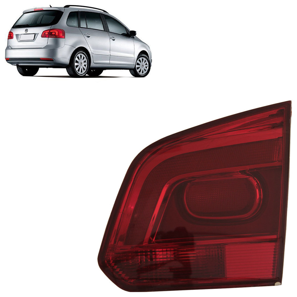 Lanterna Traseira Spacefox 2011 A 2014 Tampa Porta Malas Desenho Tridimensional Lente Lisa Acrilico em Oferta na Shopee