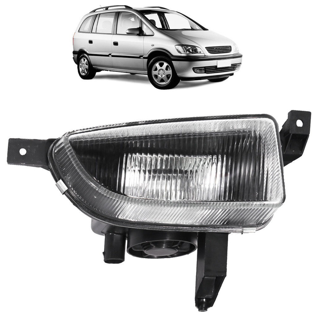 Farol Milha Auxiliar Zafira 1999 2000 2001 2002 2003 2004 Lente Estriada