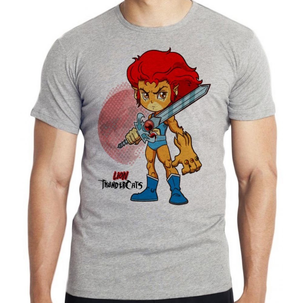 Camiseta Thundercats Lion Blusa criança infantil juvenil adulto camisa todos tamanhos