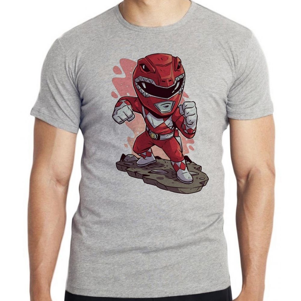Camiseta Power Ranger Blusa criança infantil juvenil adulto camisa todos tamanhos