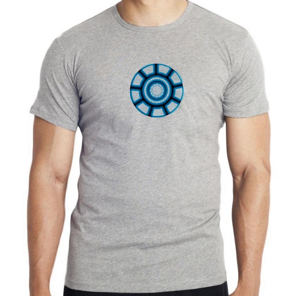 Camiseta Reator Tony Stark  Blusa criança infantil juvenil adulto camisa todos tamanhos