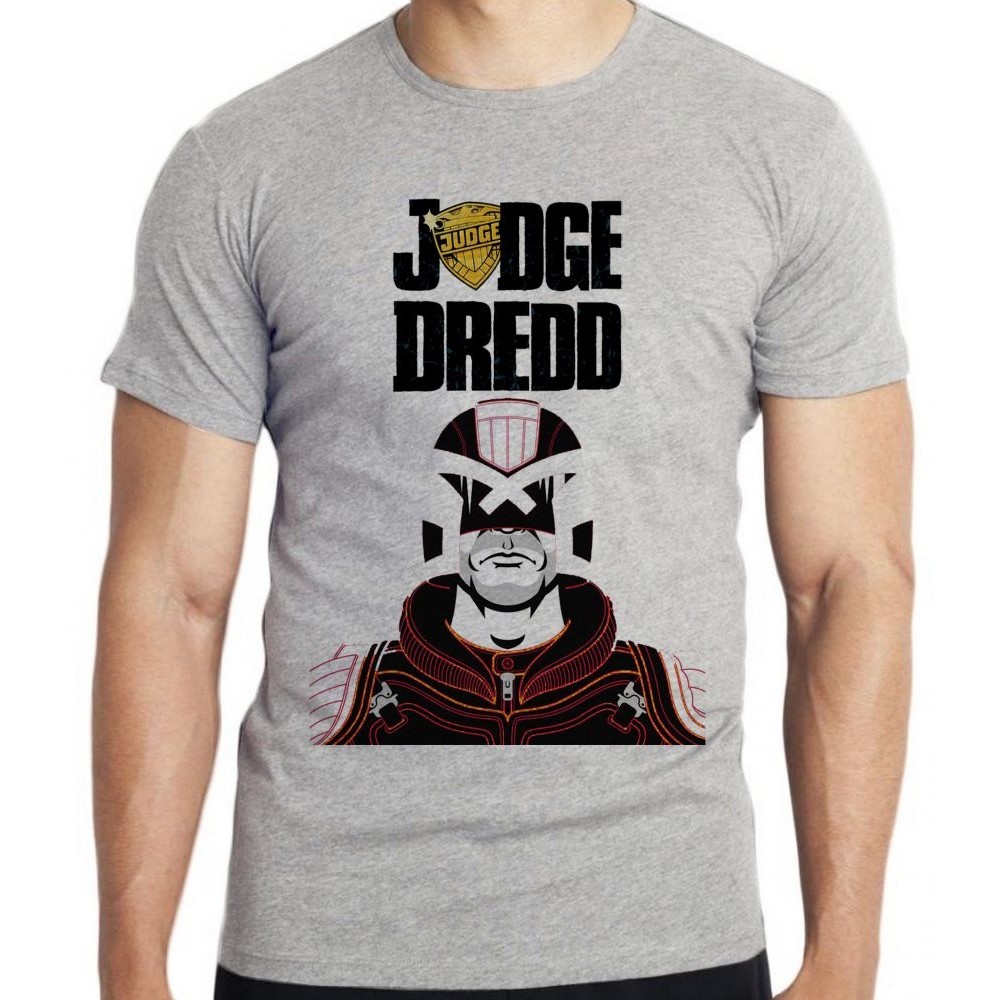 Camiseta judge dredd juiz Blusa criança infantil juvenil adulto camisa tamanhos