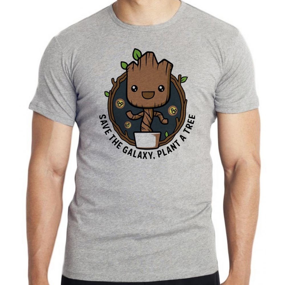 Camiseta Groot tamanho M Blusa criança infantil juvenil adulto camisa todos tamanhos