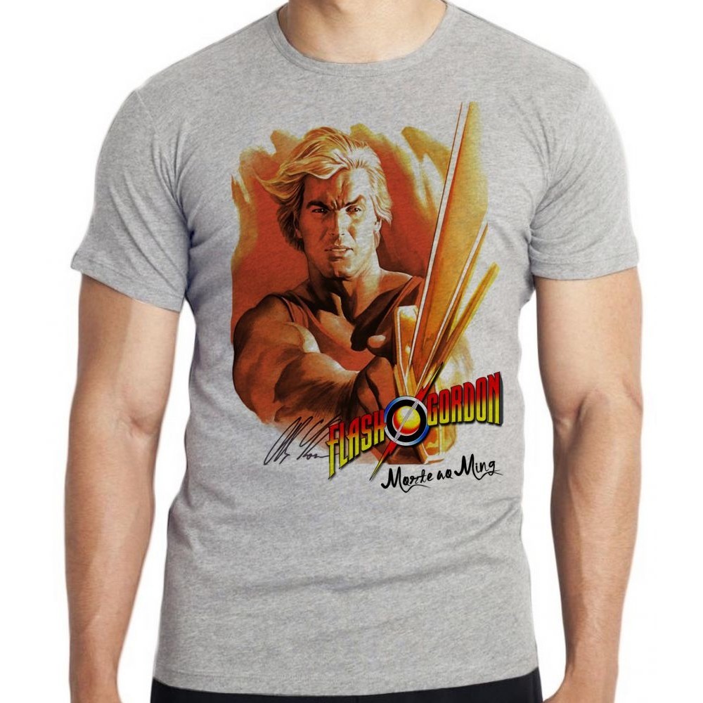 Camiseta  Flash Gordon Morte ao Ming! Blusa criança infantil juvenil adulto camisa tamanhos