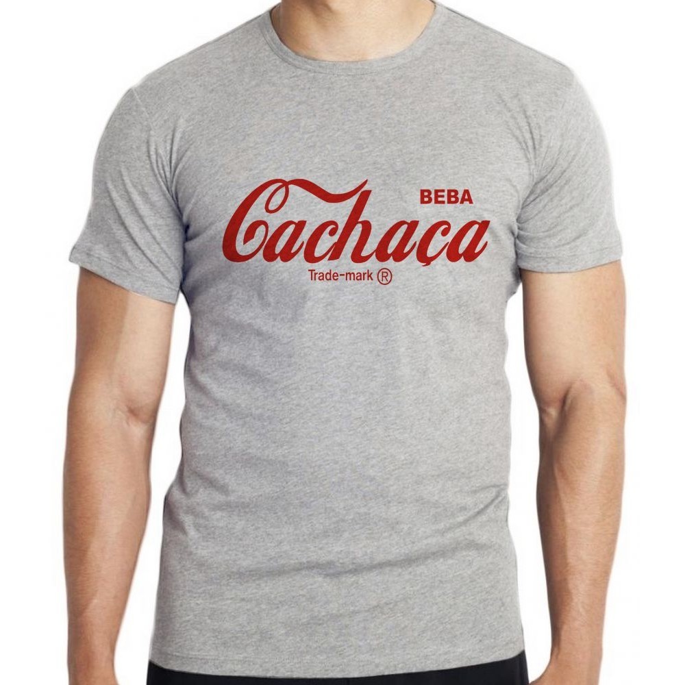 Camiseta  Beba Cachaça Blusa criança infantil juvenil adulto camisa tamanhos