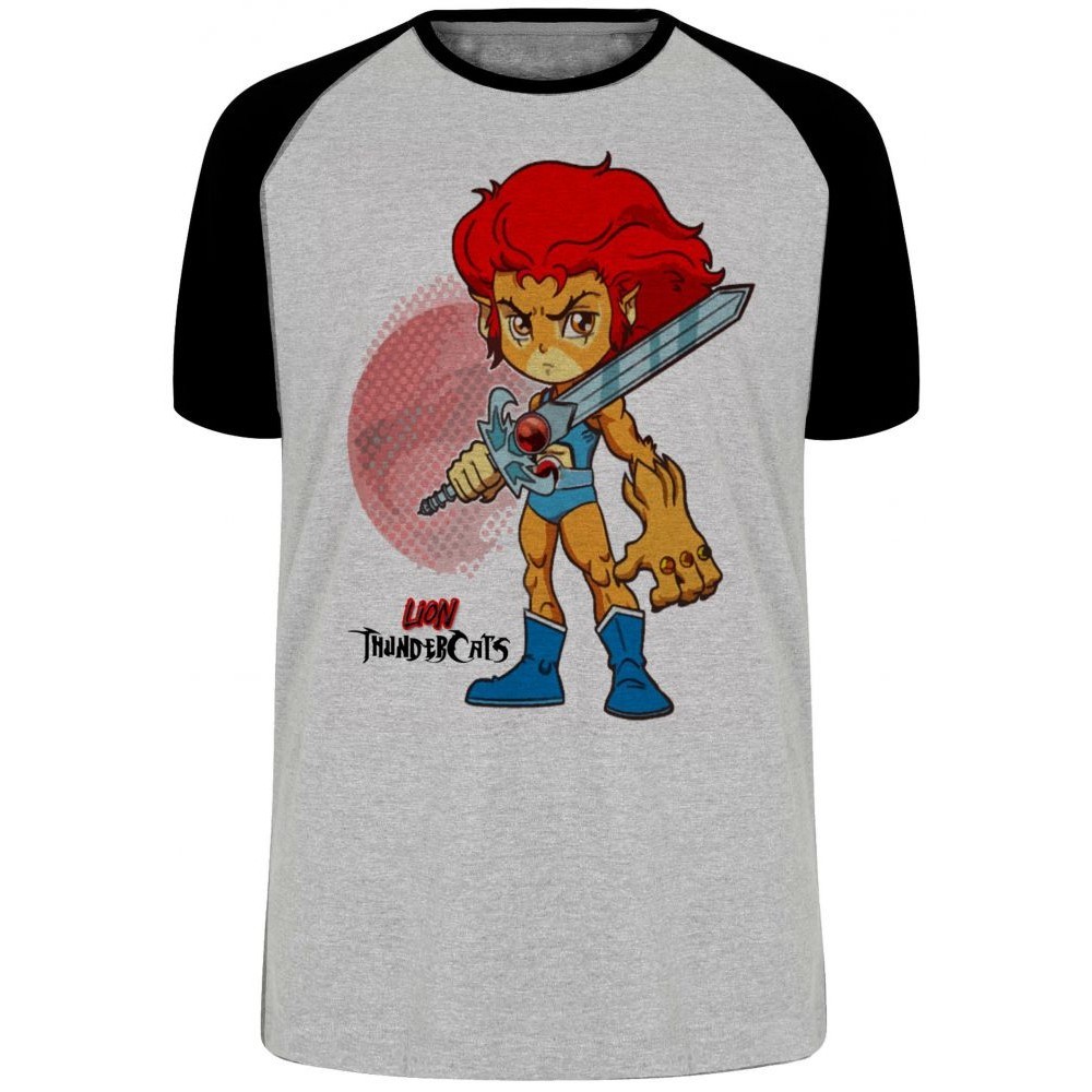 Camiseta Thundercats Lion Blusa Plus Size extra grande adulto ou infantil