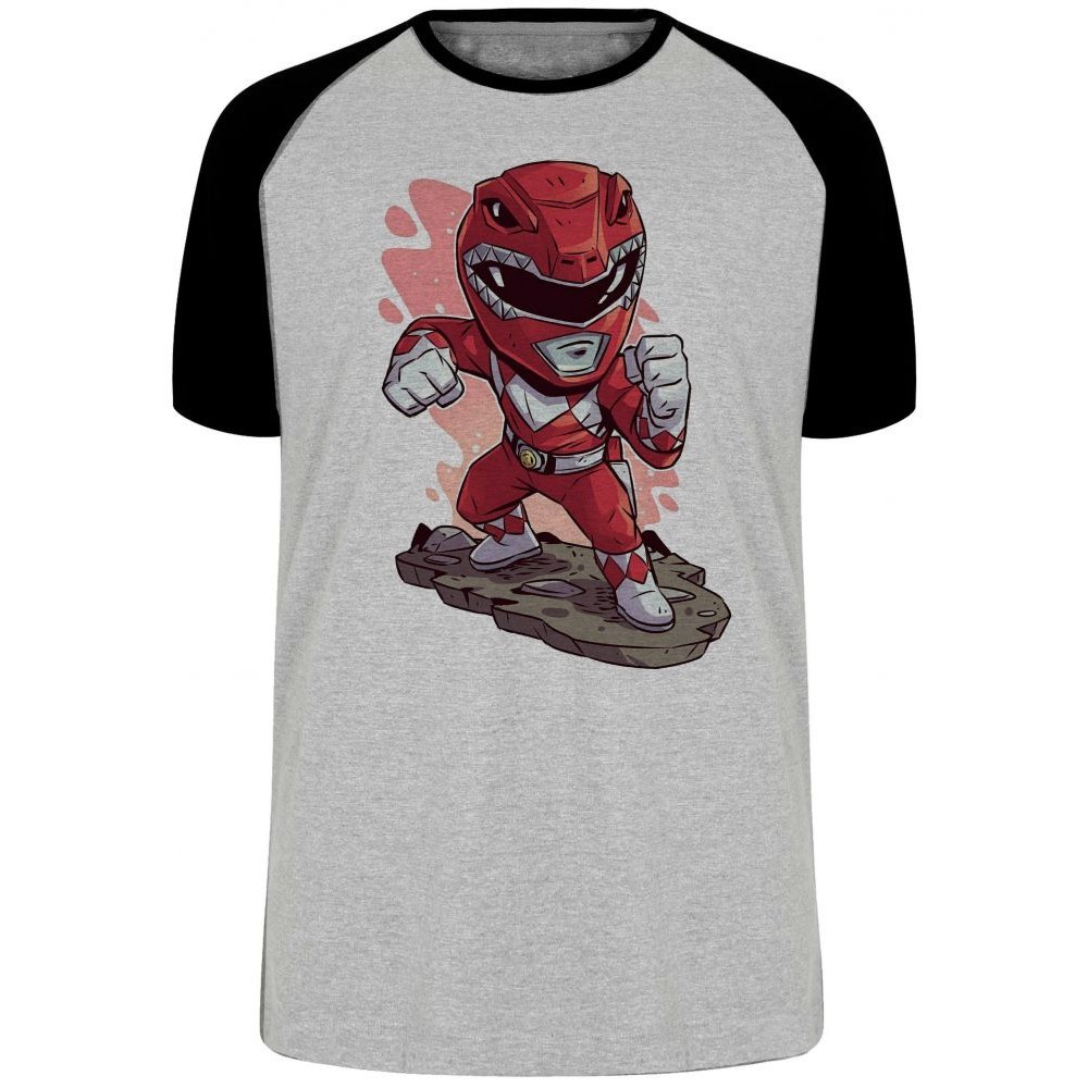 Camiseta Power Ranger Blusa Plus Size extra grande adulto ou infantil