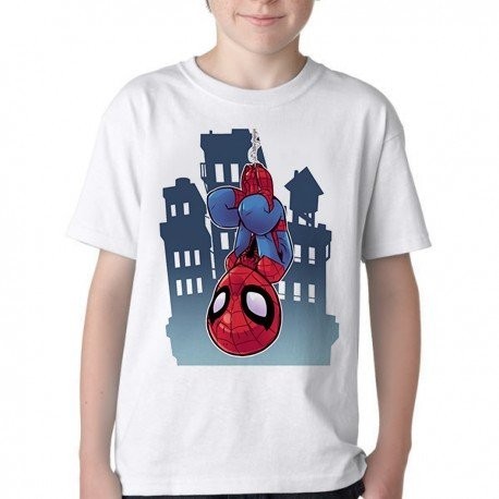 Camiseta Infantil ou adulto Spider Man Blusa Criança todos tamanhos