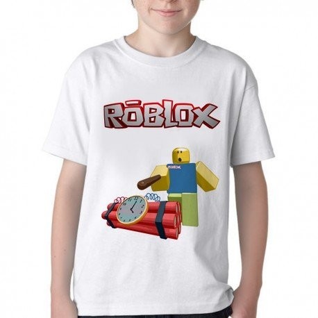 Camiseta Infantil ou adulto Roblox Bomba Blusa Criança todos tamanhos