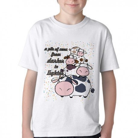 Camiseta Infantil ou adulto Pilha de Vacas Blusa Criança todos tamanhos