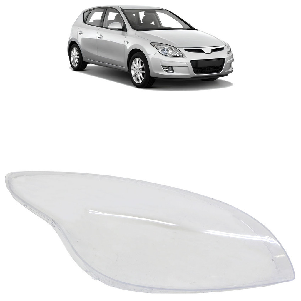 Lente Farol Dianteiro I30 2009 2010 2011 2012 Lisa Em Acrílico Transparente em Oferta na Shopee