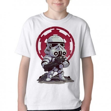 Camiseta Infantil ou adulto Stormtrooper Star Wars  Blusa Criança todos tamanhos