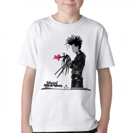 Camiseta Infantil ou adulto Edward mãos de tesoura  Blusa Criança todos tamanhos