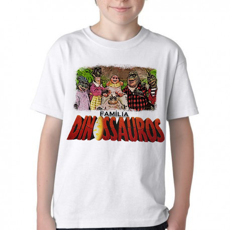 Camiseta Infantil ou adulto  Família Dinossauro  Blusa Criança todos tamanhos