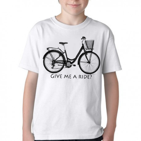  Camiseta Infantil ou adulto Bike Give me a Ride Blusa Criança todos tamanhos