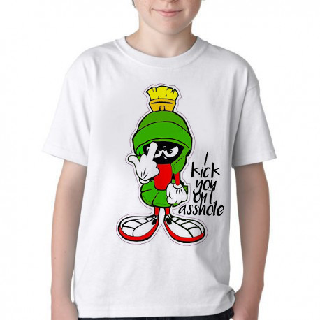 Camiseta Infantil ou adulto Marvin marciano nasa space foguete Blusa Criança todos tamanhos