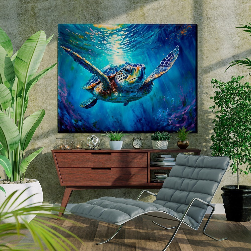 Quadro Decorativo Animais Marinhos - Comprar com Melhor Preço em Decoração