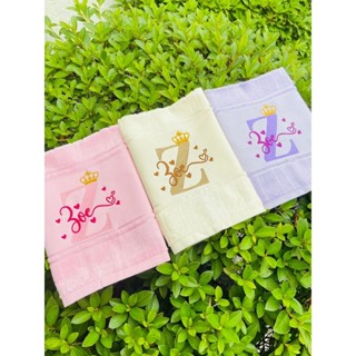 Kit Toalhinha Bordada Lettering 3 Unidades Dohler em Oferta na Shopee