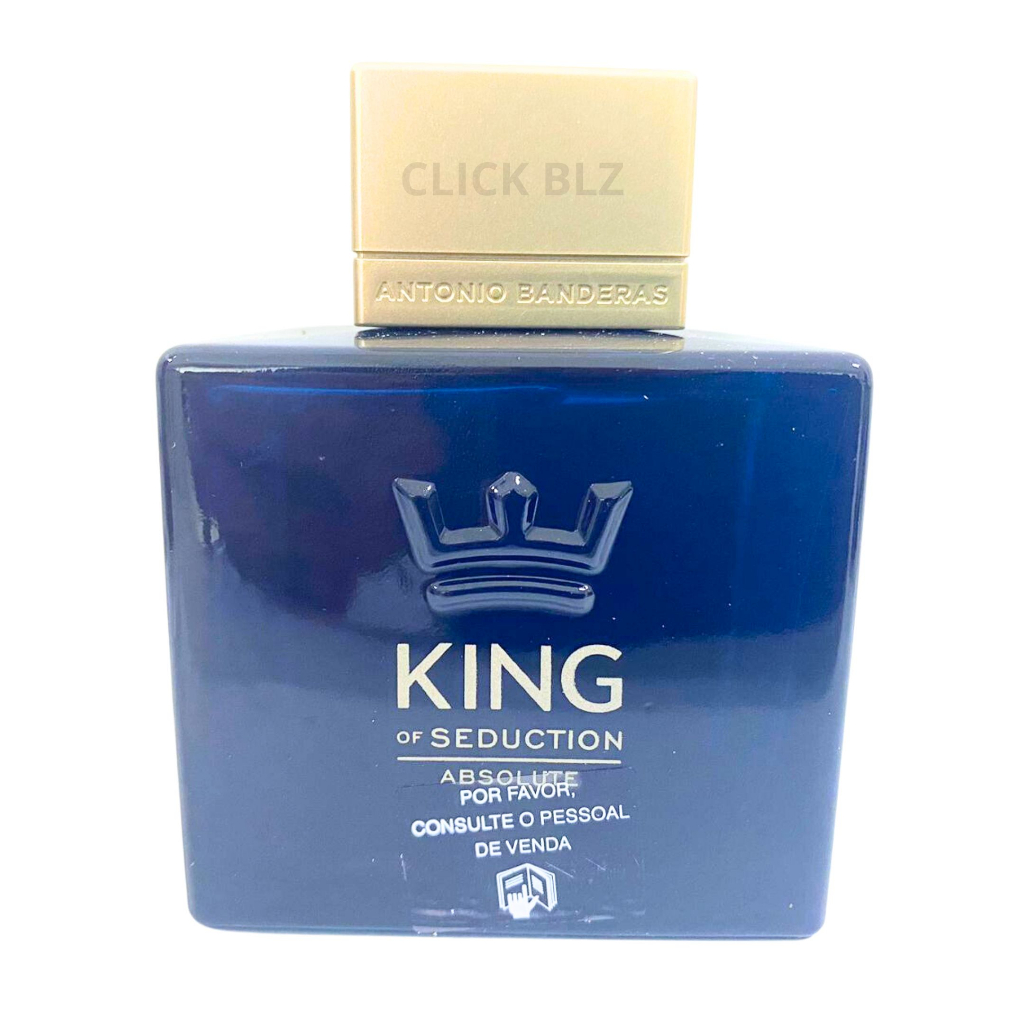 Perfume King of Seduction Absolute 100ml EDT Antonio Banderas Original Tester