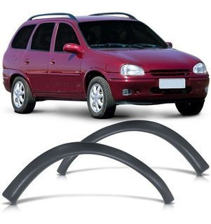 Alargador Moldura Paralama Corsa Wagon 1994 1995 1996 1997 1998 1999 Preto Poroso Dianteiro em Oferta na Shopee