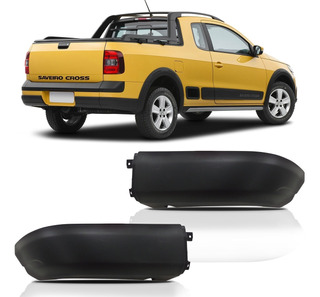 Moldura Inferior Ponteira Traseira Saveiro Cross G5 G6 2010 2011 2012 2013 2014 2015 2016 em Oferta na Shopee