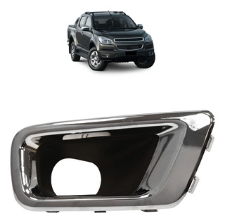 Aro Moldura do Milha S10 2012 2013 2014 2015 2016 Cromado em Oferta na Shopee