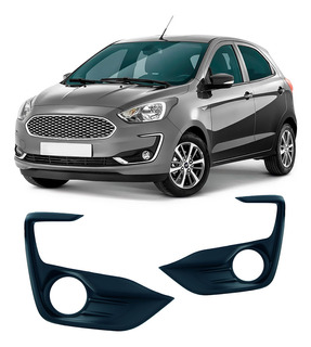 Moldura Grade do Milha Ka 2018 2019 2020 Preto Com Furo em Oferta na Shopee