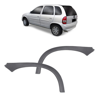 Alargador Moldura do Paralama Traseiro Corsa Hatch 4 Portas 2000 2001 2002 em Oferta na Shopee