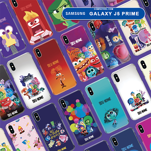 Capa Capinha para Samsung Galaxy J5 Prime - Divertidamente