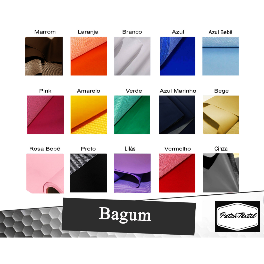 7 Metros - Tecido Bagum Colchonete Bolsas Mochilas Capas